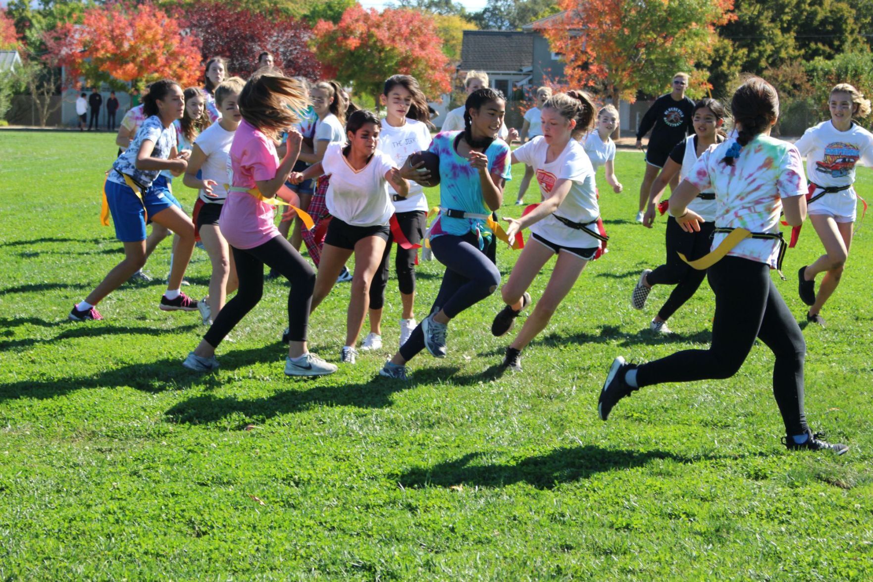 Powerpuff football at RLS